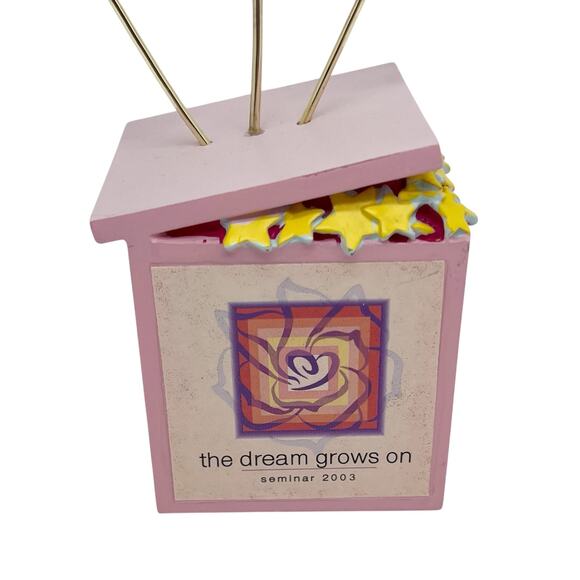 Vintage Mary Kay Seminar 2003 Gold Star Memento Photo Picture Holder - Picture 2 of 5